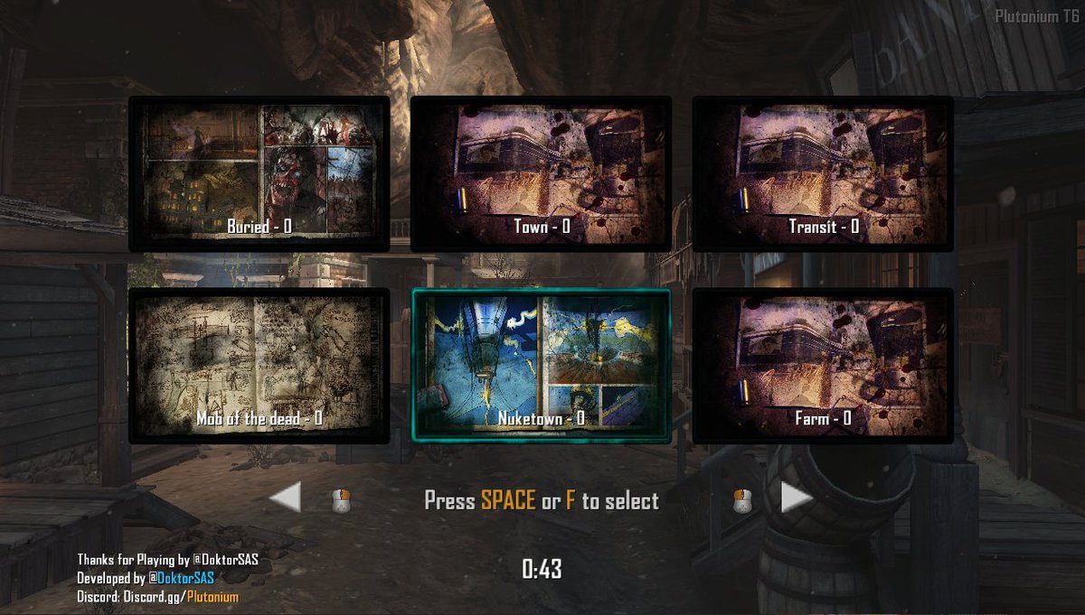 The Black Ops II zombies vote with a wider set of maps, April 2023